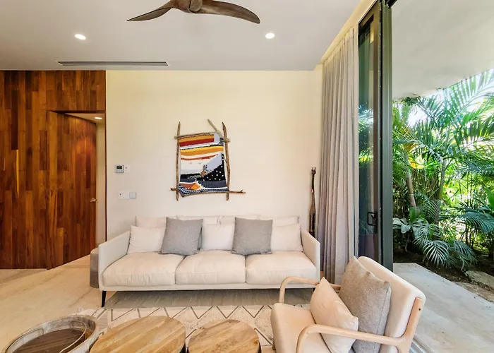 Apartment Modern Retreat With Private Garden And Jacuzzi Tulum