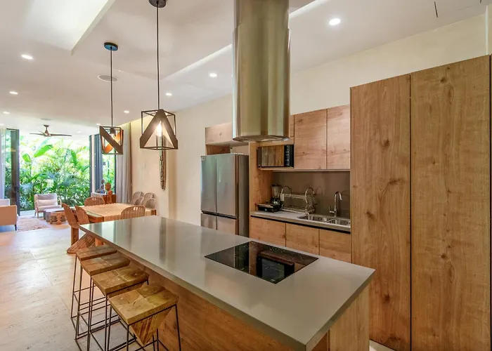 Apartment Modern Retreat With Private Garden And Jacuzzi Tulum