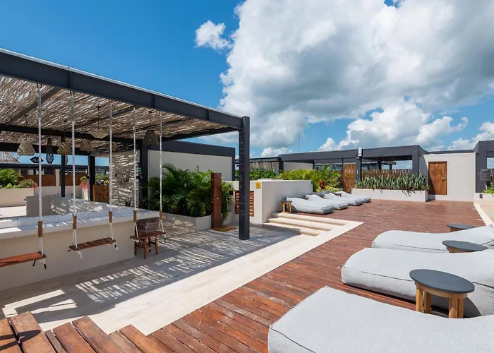 Modern Retreat With Private Garden And Jacuzzi Apartment Tulum