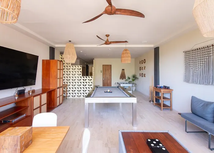 Modern Retreat With Private Garden And Jacuzzi Apartment Tulum